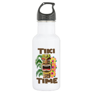 Hawaii Luau Tiki Time Edelstahlflasche