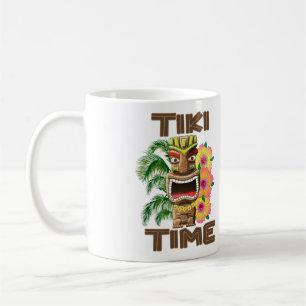 Hawaii Luau Tiki Time Kaffeetasse