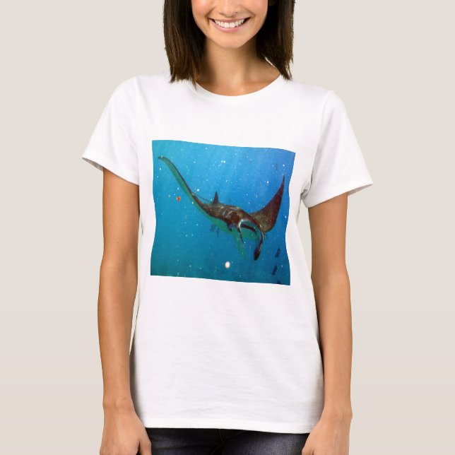 Hawaii-Mantarochen T-Shirt (Vorderseite)