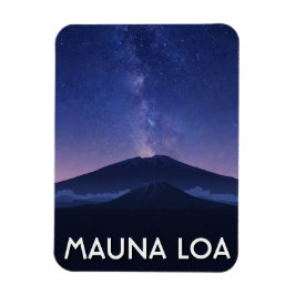 Hawaii Mauna Loa Reise Magnet