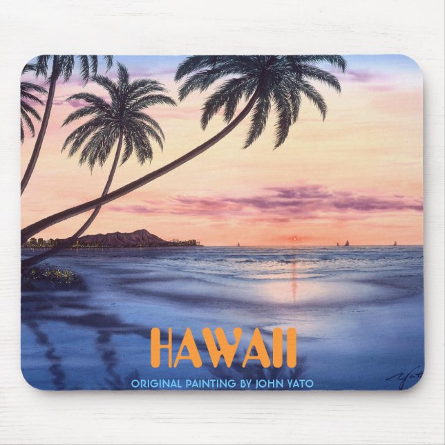 HAWAII-MAUSUNTERLAGE MOUSEPAD (Vorne)