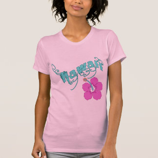 Hawaii mit Hibiskus-Produkten T-Shirt