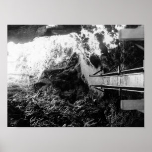 Hawaii Nationalpark, Blick auf eine Lava Tube Poster