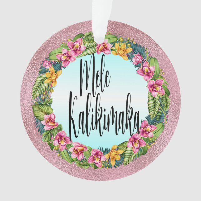 Hawaii Ornament (Vorderseite)