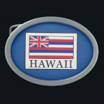 Hawaii Ovale Gürtelschnalle<br><div class="desc">Hawaii</div>