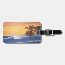 Hawaii Painting-Tag Gepäckanhänger