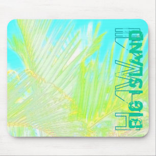Hawaii Palm Aquarellmousepad Mousepad