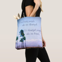 Hawaii Palm Tree Foto Glückliche Leute zitieren