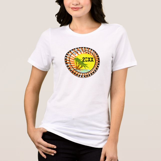 Hawaii Palm Tree T - Shirt (Vorderseite)