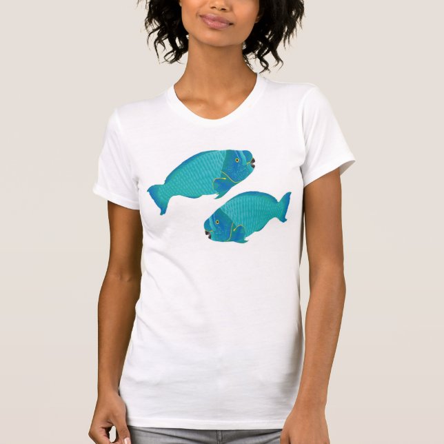 Hawaii Parrot Fish T-Shirt (Vorderseite)