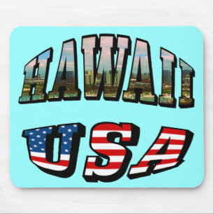 Hawaii Picture and USA Mousepad