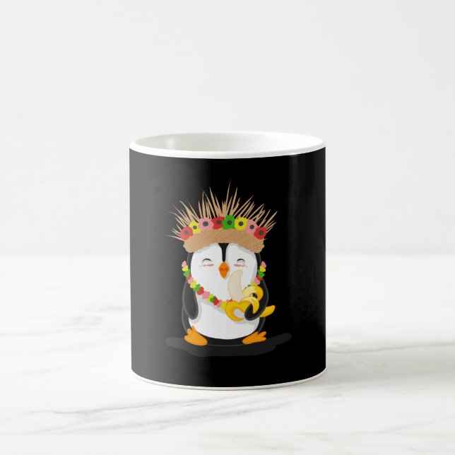 Hawaii-Pinguin Kaffeetasse (Mittel)