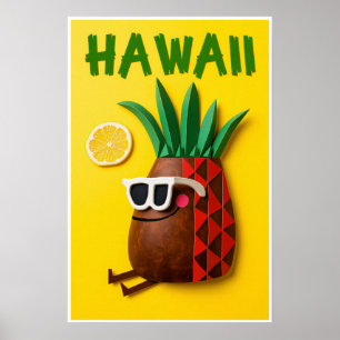 Hawaii-Plakat Poster