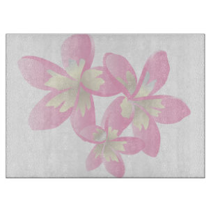 Hawaii Plumeria Blume Schneidebrett
