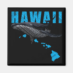 HAWAII-POLYNESISCHE DREIGEL HUMPBACK HAWAII-INSELN MAGNET