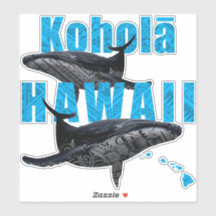 HAWAII-POLYNESISCHE TRIBAL HUMPBACKS HAWAII-INSELN