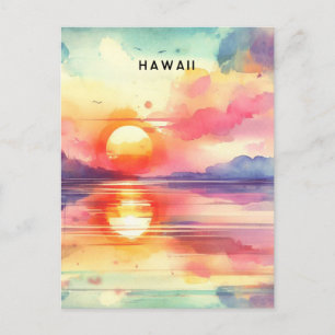 Hawaii Postkarte