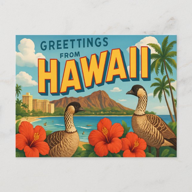 HAWAII Postkarte (Vorderseite)
