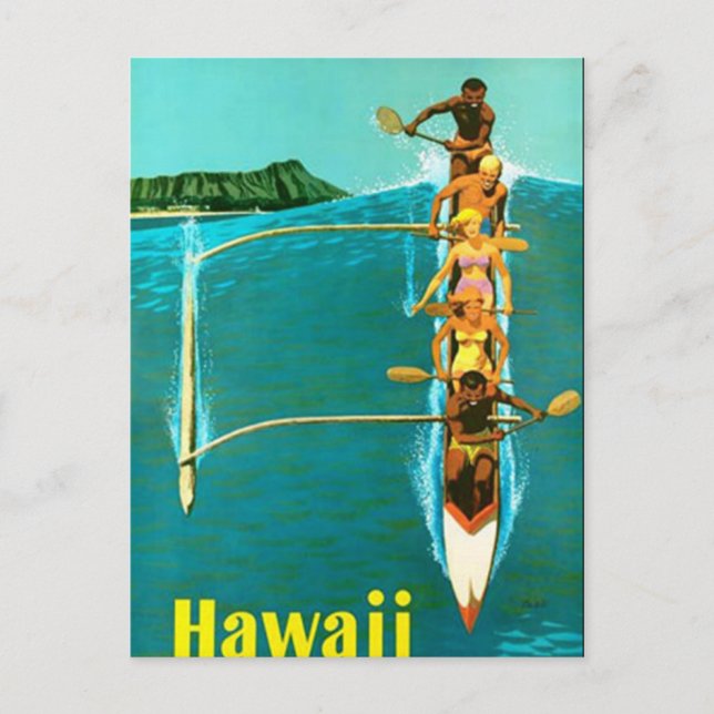 Hawaii Postkarte (Vorderseite)