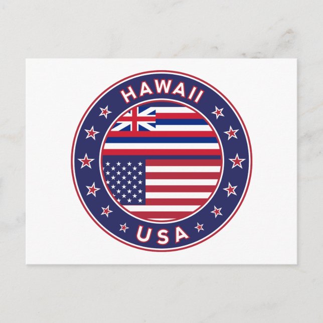 Hawaii Postkarte (Vorderseite)