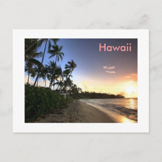 Hawaii Postkarte