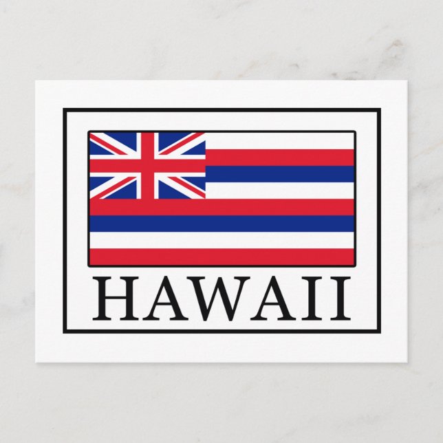Hawaii Postkarte (Vorderseite)