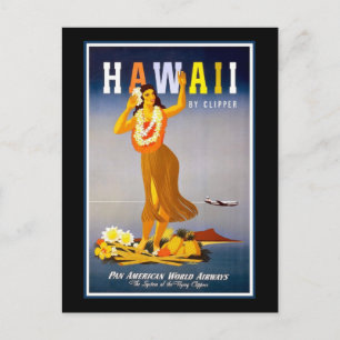 Hawaii Postkarte