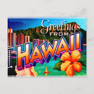 Hawaii Postkarte