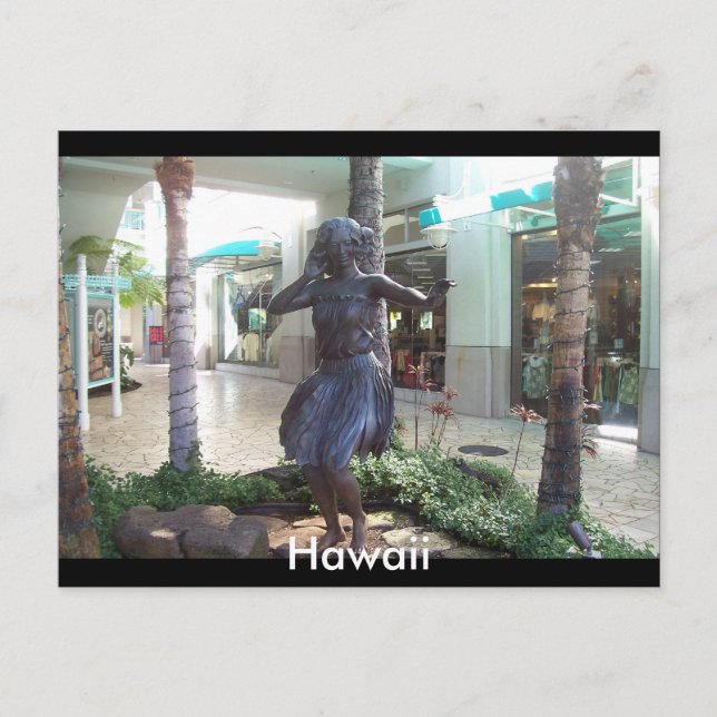 Hawaii Postkarte (Vorderseite)