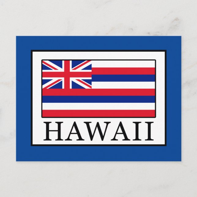 Hawaii Postkarte (Vorderseite)