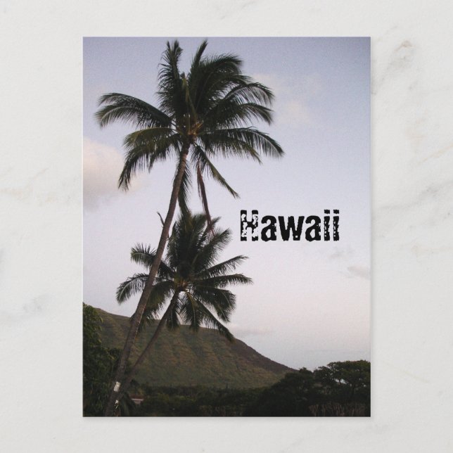 Hawaii Postkarte (Vorderseite)