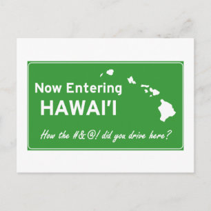 Hawaii Postkarte