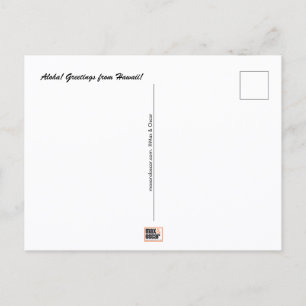 Hawaii-Postkarte Postkarte
