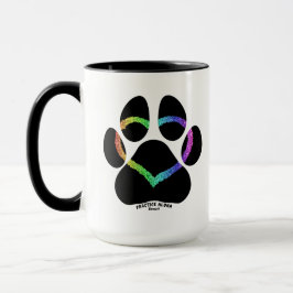 Hawaii Practice Aloha - Puppy Liebe Rainbow Tasse