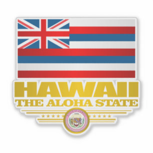Hawaii Pride Aufkleber