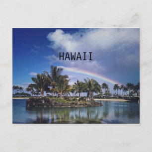 HAWAII RAINBOW POSTCARD POSTKARTE