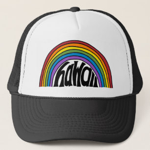 Hawaii-Regenbogen Truckerkappe