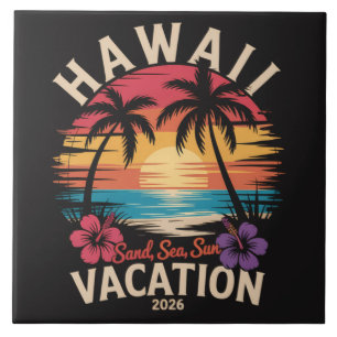 Hawaii-Reise 2026 Sommerferien Strand Fliese