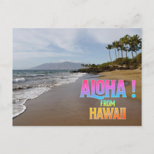 Hawaii-Reise-Ansichtskarte Postkarte