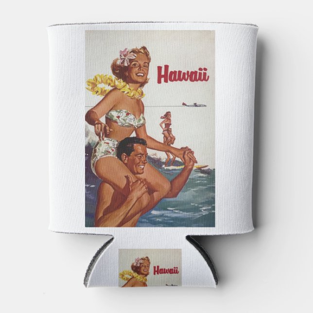Hawaii Reisekunst Dosenkühler (Vorderseite)