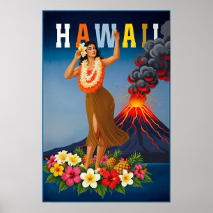 Hawaii-Reiseplakat Poster