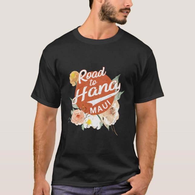 Hawaii Road nach Hana Maui Hawaii T-Shirt (Vorderseite)