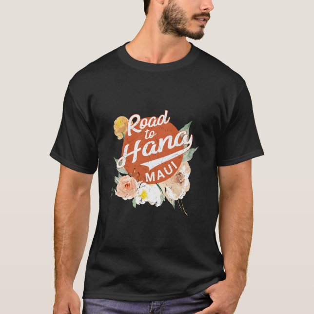 Hawaii Road To Hana Maui Hawaiian T-Shirt (Vorderseite)