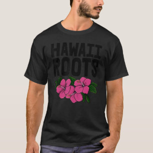 Hawaii Roots Blume Aloha Party Liebe T-Shirt