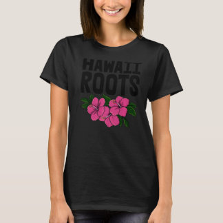 Hawaii Roots Blume Aloha Party Liebe T-Shirt
