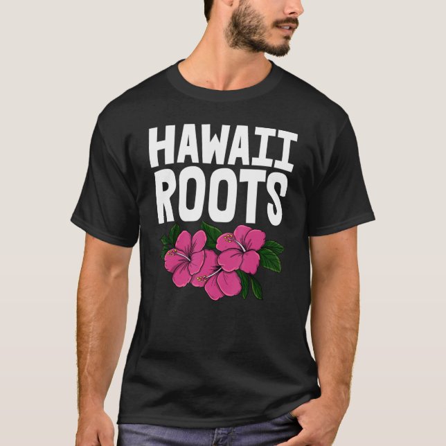 Hawaii Roots Women Blume Aloha Party Liebe 1 T-Shirt (Vorderseite)