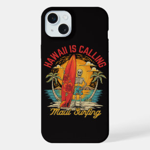 Hawaii ruft Maui Surfen Insel Vibes iPhone 15 Plus Hülle