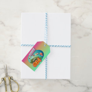 Hawaii sagt Aloha! Geschenkanhänger
