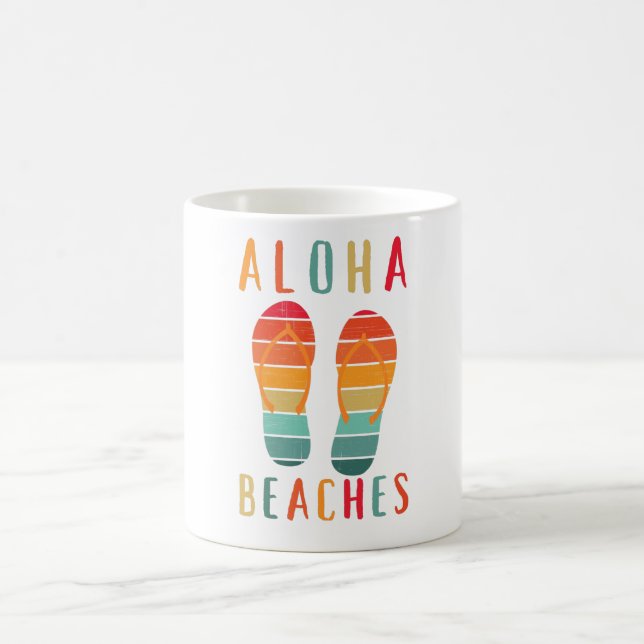Hawaii Sandles Aloha Beach Kaffeetasse (Mittel)