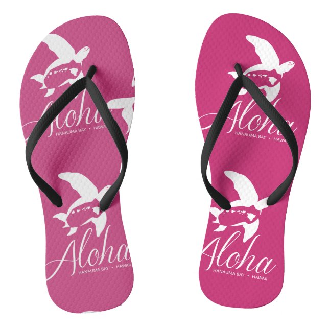 Hawaii-Schildkröte Flip Flops (Fußbett)